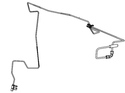 2014 Dodge Durango Brake Line - 68225558AA