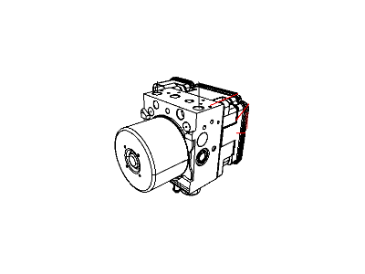 Jeep 68003363AB MODULE Anti-lock Brakes