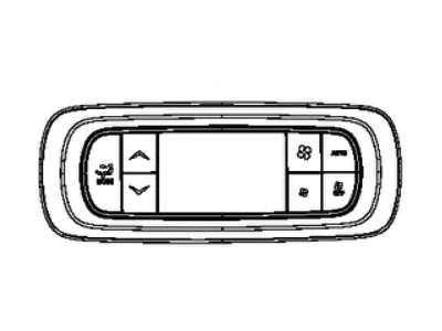 Chrysler Pacifica A/C Switch - 68223337AC