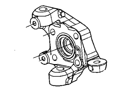 Dodge Viper Steering Knuckle - 5264874AA