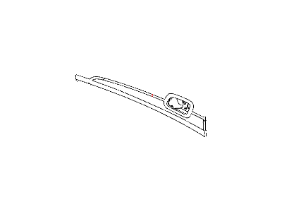 Mopar 1TS981X9AA Panel Rear Door Trim