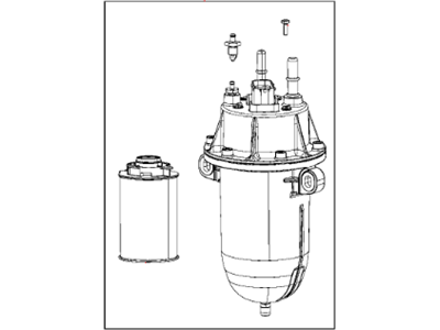 Ram 68188907AA FILTER ASSY Fuel