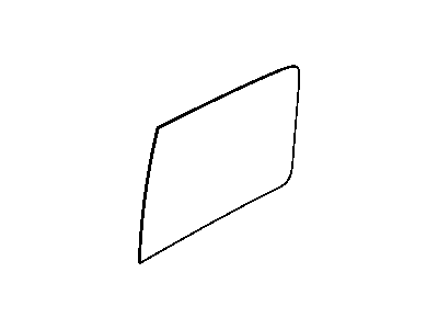 Dodge 55360886AC GLASS Quarter Window