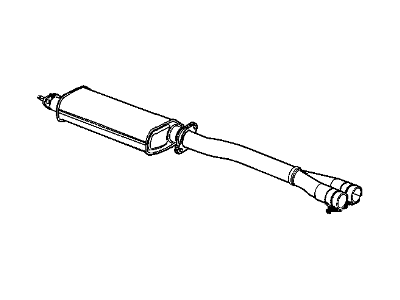 Dodge Magnum Muffler - 4578378AF