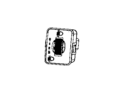 Dodge Grand Caravan Headlight Switch - 4602836AE