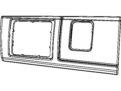 Chrysler 1DT671D5AA BEZEL Headlamp Switch