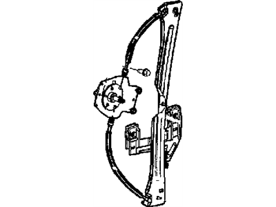 Chrysler Window Regulator - 5017810AC