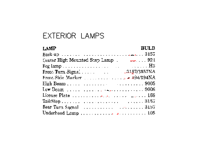 Dodge Intrepid Headlight Bulb - 154846AA