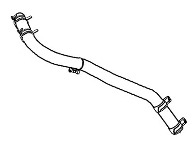 Dodge Grand Caravan Power Steering Hose - 4743011AD