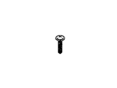 Mopar 6107042AA Screw Tapping M4.8X1.6X25.0 Lower Ip Cover/Open Box Bezel