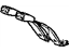 Mopar 5GV891DVAC Rear Belt Assembly, Gray