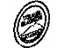 Mopar 68087319AB Medallion, Front