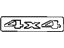 Mopar 55157091AD Nameplate, Rear