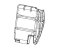 Mopar 7AU71NR3AA Cover Rear Seat Back Left