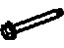 Mopar 6105053AA Water Pump Bolt