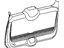 Mopar RK04WL8AG Lift Gate Trim, Taupe, Rear