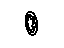 Mopar 6101782 Spring Retainer Push On Round With Teeth For M14 Stud Rotor