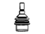 Mopar 68298603AB Lower Ball Joint, Rear