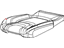 Mopar 5RA86DX9AD Cover Rear Seat Cushion Right