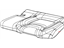 Mopar 5RA85DX9AD Cover Rear Seat Cushion Left