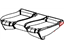 Mopar 68229749AA Foam Seat Cushion Second Row