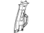 Mopar 6EK66HL1AD Cap Screw Cover B - Pillar Grab Handle