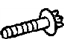 Mopar 5102898AA Bracket Bolt, Rear