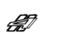 Mopar 68354593AB Nameplate, Red
