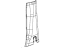 Mopar 6EK58HL1AB Molding B Pillar Lower