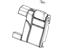 Mopar 1CB411D1AA Cover Rear Seat Back 60 % Side