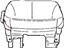 Mopar 1JB431T1AA Cover Front Seat Cushion