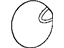 Mopar 5076926AE Fuel Door, Rear