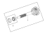 Mopar 68283362AA Shaft Package Input