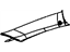 Mopar TW22DW1AD Molding A Pillar