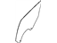 Mopar 5076890AA Glass Rear Door