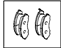 Mopar V1013674 Pad Kit Front Disc Brake