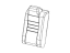 Mopar 6XM81JRRAA Cover Rear Seat Back Right