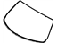 Mopar 5127203AA Windshield, Front