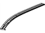 Mopar 57010111AB Front Molding, Driver Side