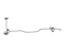 Mopar 68362114AA Stabilizer Bar, Rear