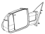 Mopar 68446968AA Mirror Assembly, Black, Front Passenger Side