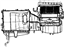 Mopar 68018098AA Housing Blower Motor