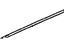 Mopar 4717832AE Belt Molding, Front Passenger Side