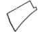 Mopar 68204734AB Insulation Foil Backed Seal