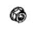 Mopar 6513132AA Lower Control Arm Nut