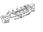 Mopar 4865643AB Bumper Fascia Front Absorber