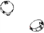 Mopar 5KX19DX9AA Bezel Dome Lamp Includes LED