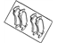 Mopar 5143402AA Pad Kit Front Disc Brake
