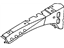 Mopar 5008380AC Upper Rail, Front Passenger Side