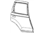 Mopar 4724782AE Weatherstrip Rear Door Belt Outer